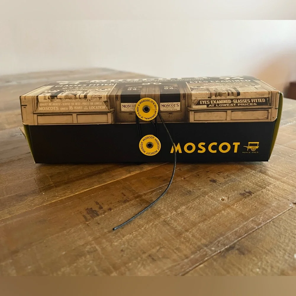 Moscot Originals Macher Grey/Tortoise/Silver Eye Glasses - Picture 11 of 11